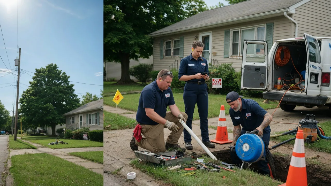 Sewer Line Repair in Green Valley, IL near me